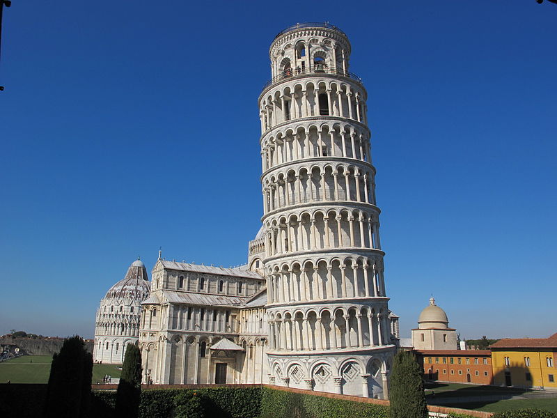 10 edificios icónicos. Torre de Pisa